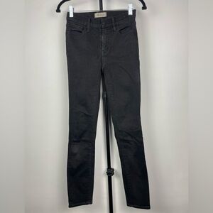 Madewell Black Roadtripper Skinny High Rise Jeans‎